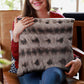 Plutus Brown Fluffy Bunni Animal Faux Fur Luxury Throw Pillow